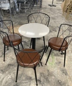 Bàn Ghế Cafe Sắt Decor 08