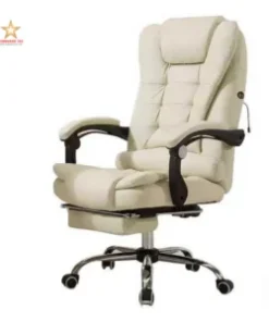 Ghế Gaming E-Dra Massage EOC2000 (Trắng Kem)